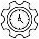 Zeiteinstellung  Symbol