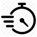 Zeitgeschwindigkeit Timer Stoppuhr Symbol