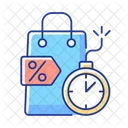 Zeitlich Begrenztes Angebot Sonderangebot Symbol
