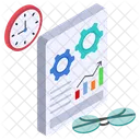 Aufgabenmanagement Geschaft Tagliche Routine Symbol