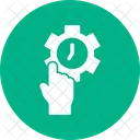 Zeitmanagement Management Zeit Icon