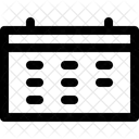 Zeitplan Kalender Datum Symbol