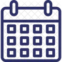 Zeitplan Kalender Wandkalender Icon