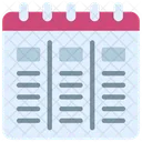 Zeitplan Kalender Termine Symbol