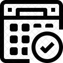 Kalender Datum Zeitplan Symbol