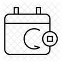 Planen Bezahlen Wiederholen Symbol