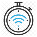 Kabellos WLAN Zeitplan Symbol