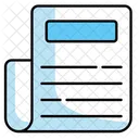 Zeitung Nachrichten Artikel Symbol
