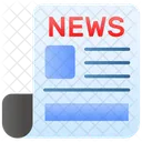 Zeitung Nachrichten Medien Symbol