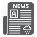 Zeitung Seite Presse Symbol