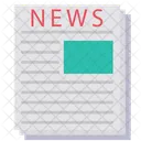 Zeitung Presse Broadsheet Symbol