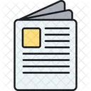 Msocial Media Pressemitteilung Symbol