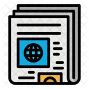 Nachrichten Zeitung Zeitschrift Symbol