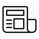 Zeitung Feed Nachrichten Icon