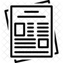 Zeitungen  Symbol