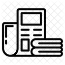 Zeitungsstapel  Symbol