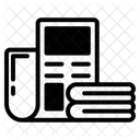 Zeitungsstapel Symbol