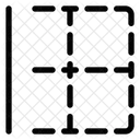 Zellenrand links  Symbol