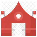 Zelt Rotes Kreuz Krankenhaus Icon