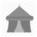 Jahrmarkt Zelt Symbol