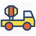 Zementtransporter  Symbol