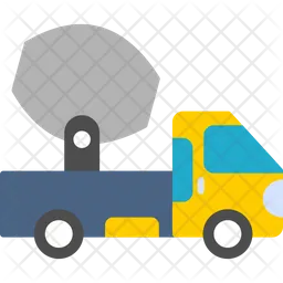 Zementtransporter  Symbol