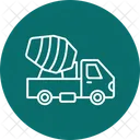 Zementtransporter  Symbol