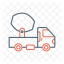 Zementtransporter  Symbol