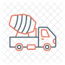 Zementtransporter  Symbol