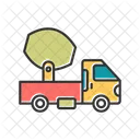 Zementtransporter  Symbol