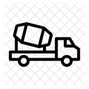Zementmischmaschine  Symbol