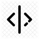 Zentriert horizontal ausrichten  Symbol