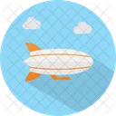 Zeppelin Cloud Sky Icon