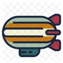 Zeppelins Hot Air Icon
