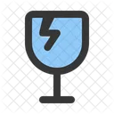 Zerbrechlich Fracht Paket Symbol