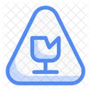 Zerbrechlich Lieferung Box Symbol