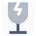 Zerbrechlich Lieferung Box Symbol