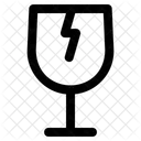 Zerbrechlich Lieferung Box Symbol