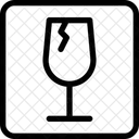 Zerbrechlich Lieferung Box Symbol