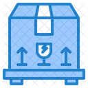 Zerbrechliches Paket Zerbrechlich Paket Symbol