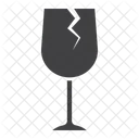 Zerbrechlich Pflege Glas Symbol