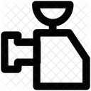 Fleischwolf Maschine Elektronik Symbol