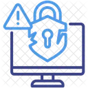 Zero Day Danger Security Icon