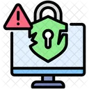 Zero Day Danger Security Icon