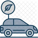 Zero Emission Eco Electric Icon