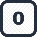 Number Square Icon