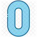 Zero Alphabet Shape And Symbol Icon