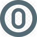 Circle Number Shape Icon