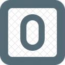 Square Number Shape Icon