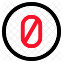 Zero Numbers Number Icon